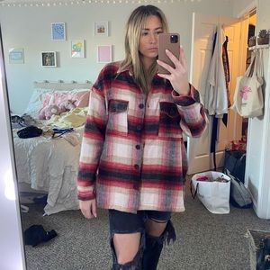 NWOT Elan Plaid Jacket